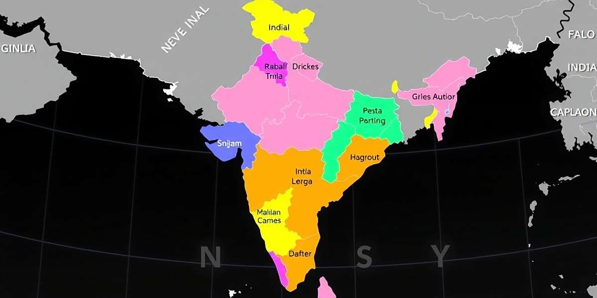 Sonic Strikers regional player base map of India showing top states